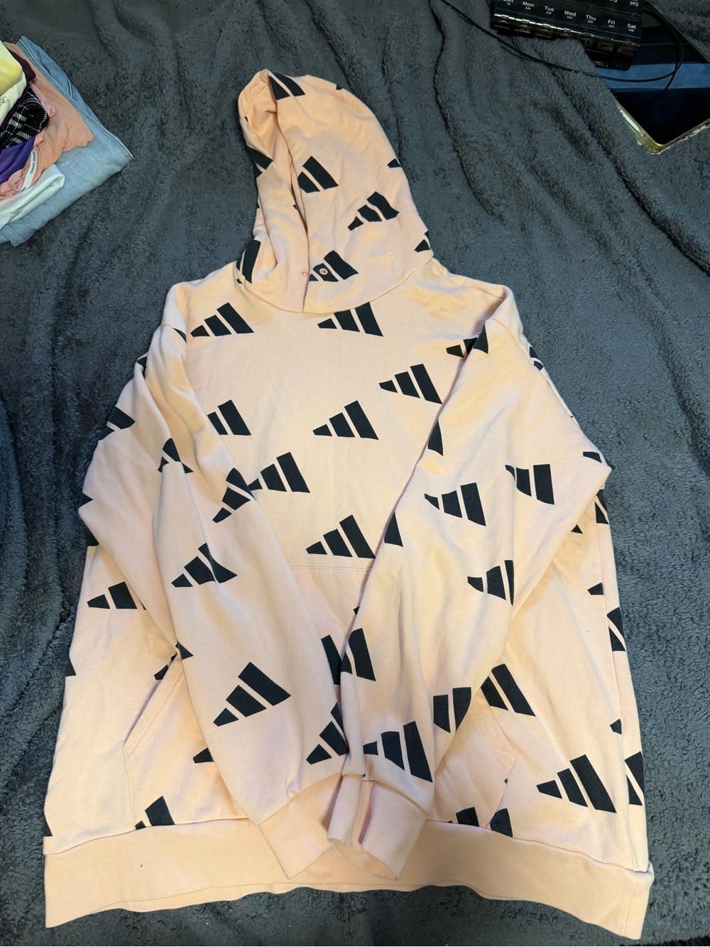Adidas Peach Hoodie